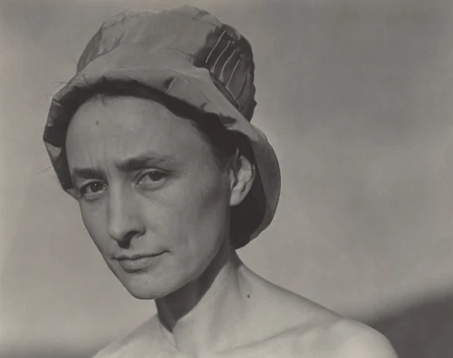 Georgia O'Keeffe by Alfred Stieglitz, photograph, 1924