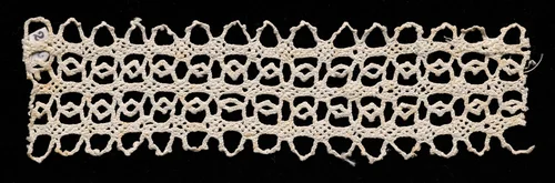 Bobbin Lace Insertion without Selvage by Unknown, textile, 1540-1560