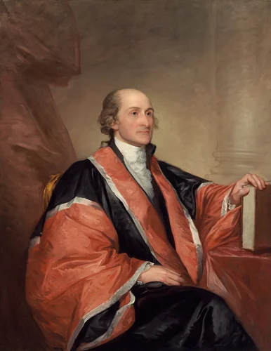 John Jay by Gilbert Stuart, painting, 1794