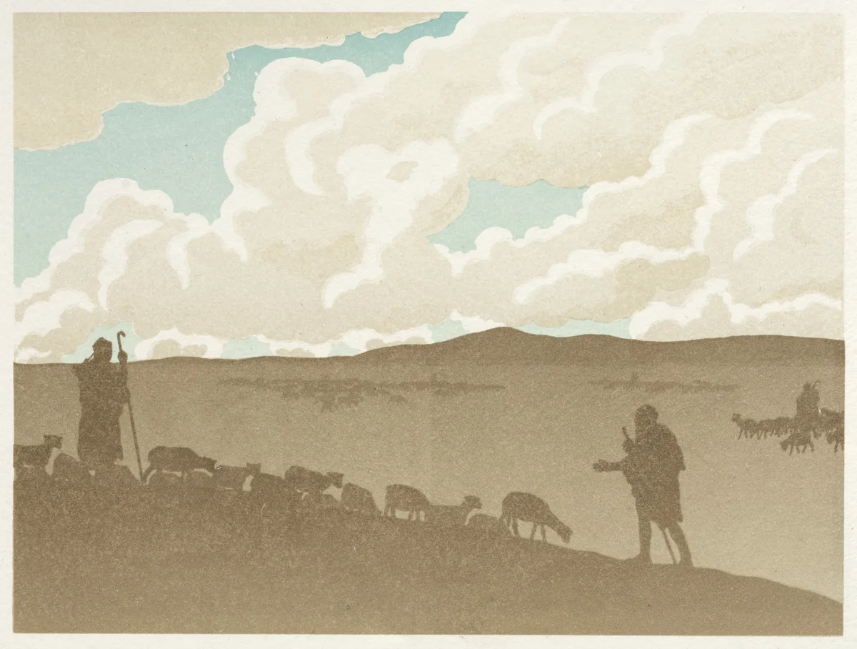 The Wandering Jew: The Plain by Henri Rivière, other, 1896