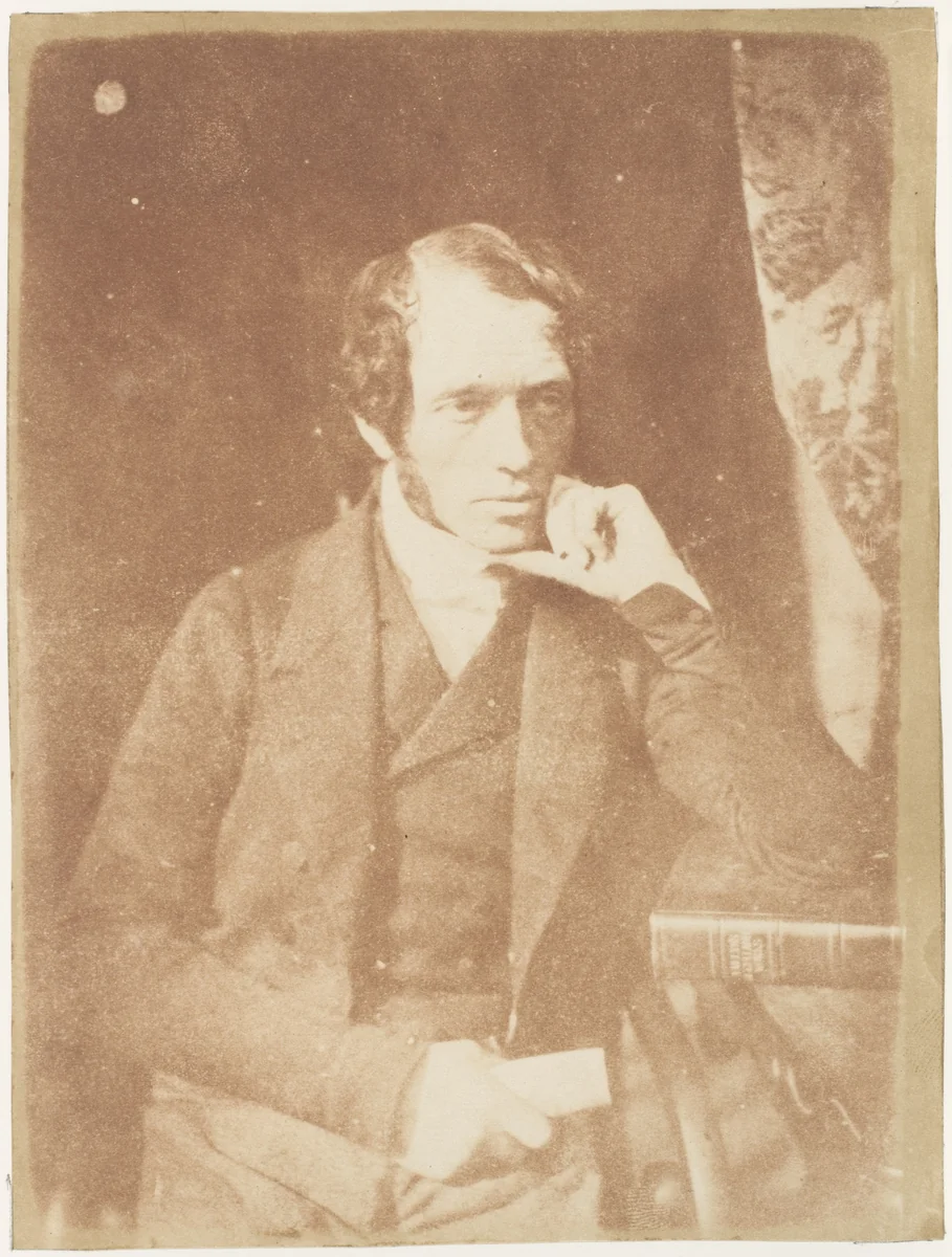 Rev D.T.K. Drummond by Hill and Adamson, photograph, 1843-1847