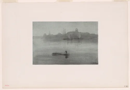 Nocturne by James McNeill Whistler, print, 1878