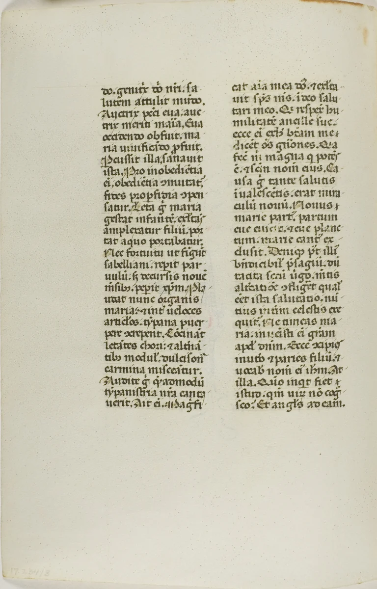 Illuminated Manuscript Leaf by Italian, drawing, 1445-1455