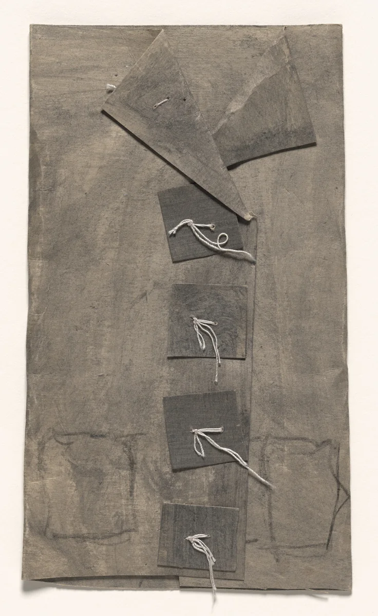 Untitled (Coat Construction) by James Castle, drawing, 1925