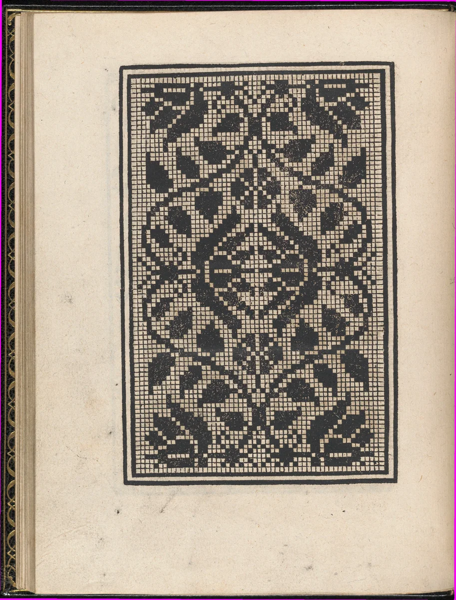 Page from Ein new kunstlich Modelbuch...(Page 20v) by Peter Quentel, book, 1544