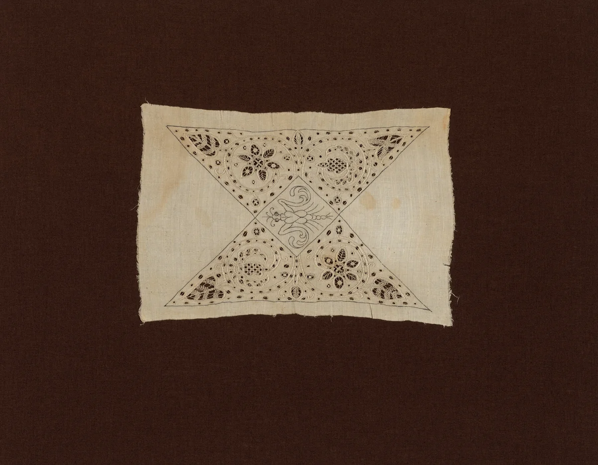 Insertion from a Table Cloth by England, textile, 1601-1625