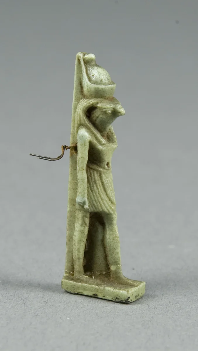 Amulet of the God Horus by Egyptian, metalwork, -1069--332