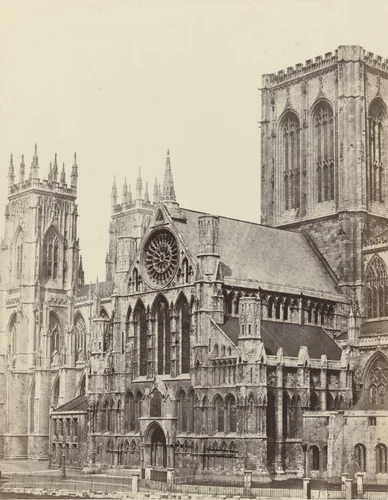 York Minster, Westfront by Francis Frith, photograph, 1860