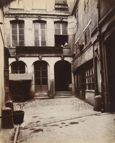 34 Rue Saint Séverin by Eugène Atget, photograph, 1913