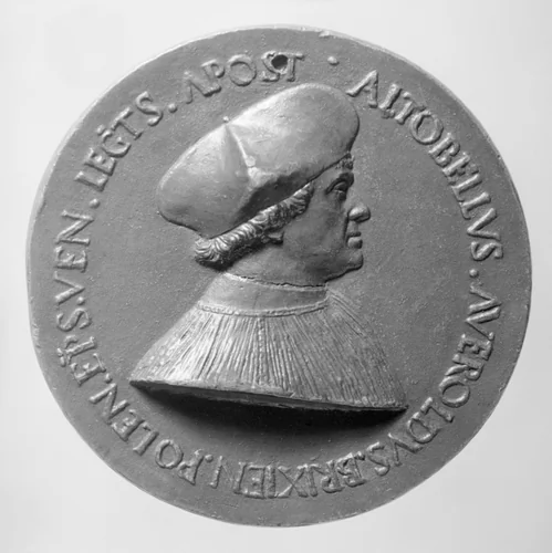 Altobello Averoldo of Brescia, Bishop of Pola (1497–1532) by Maffeo Olivieri, metalwork, 1500-1550