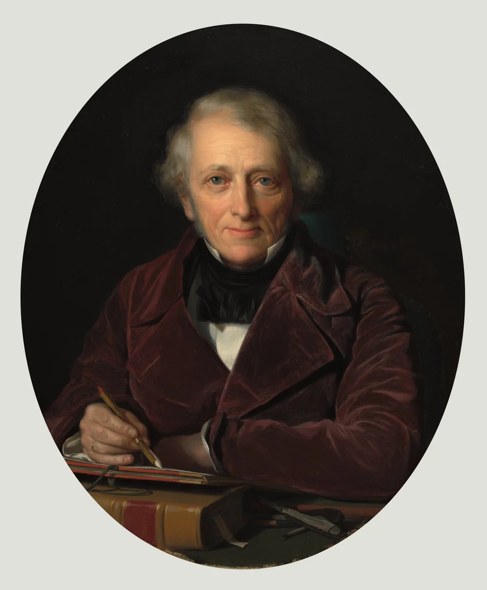 Leo Lehmann by Rudolf Lehmann, painting, 1851