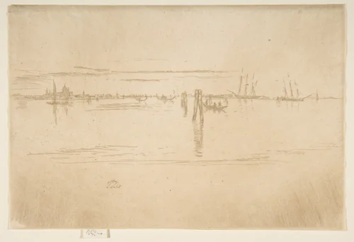 Long Lagoon by James McNeill Whistler, print, 1879-1880