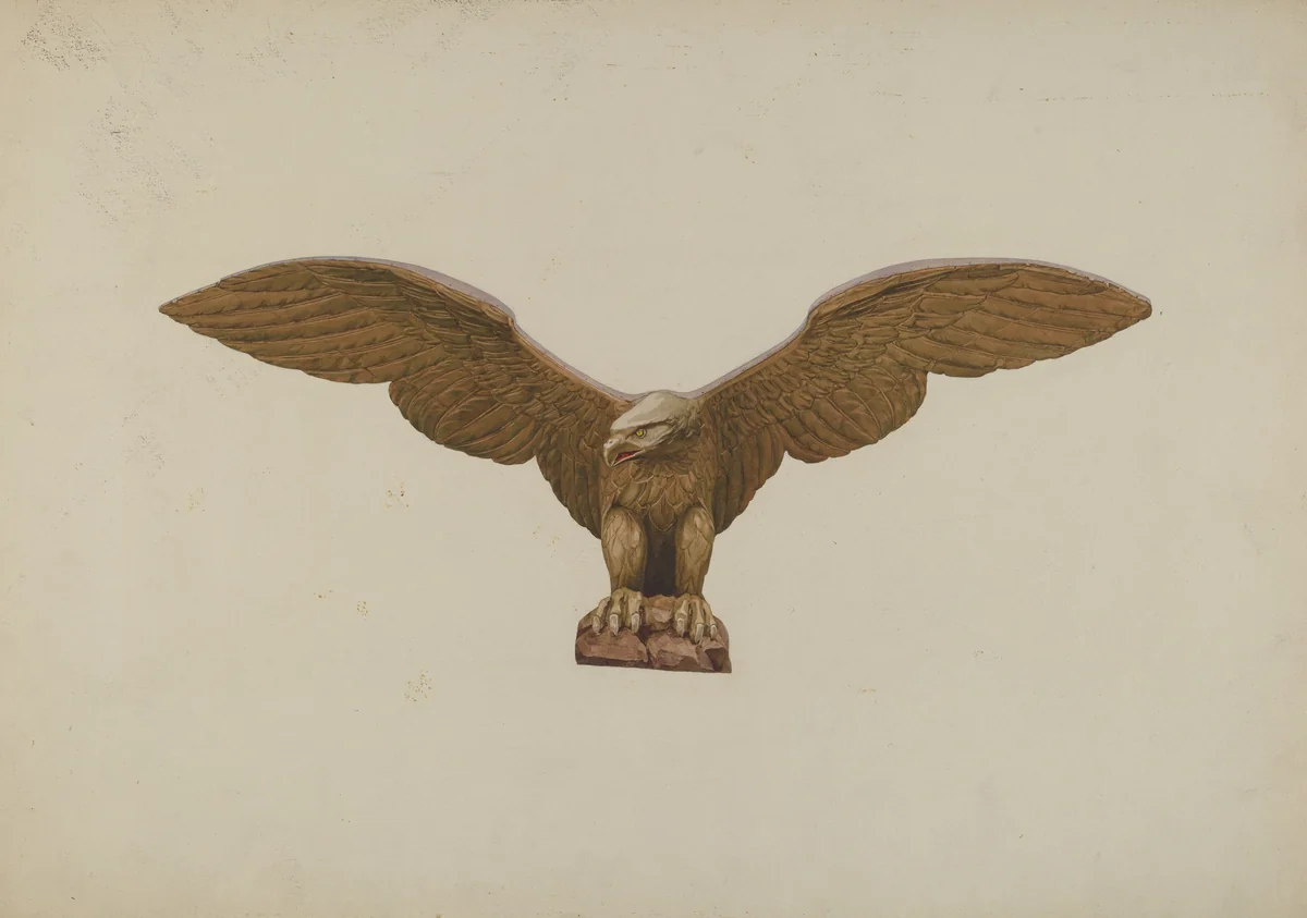 Eagle by Marian Page, index of american design, 1939