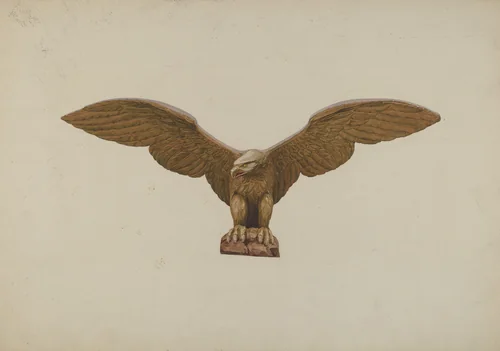 Eagle by Marian Page, index of american design, 1939