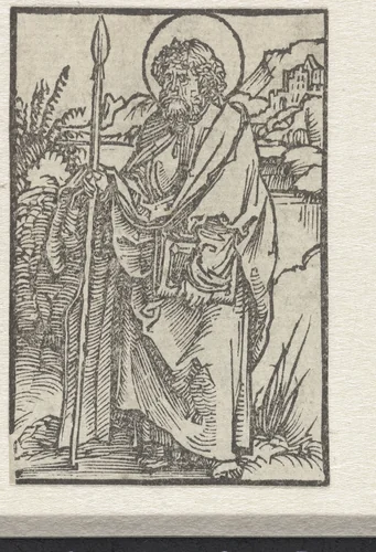 Apostel Thomas by Unknown, print, 1503