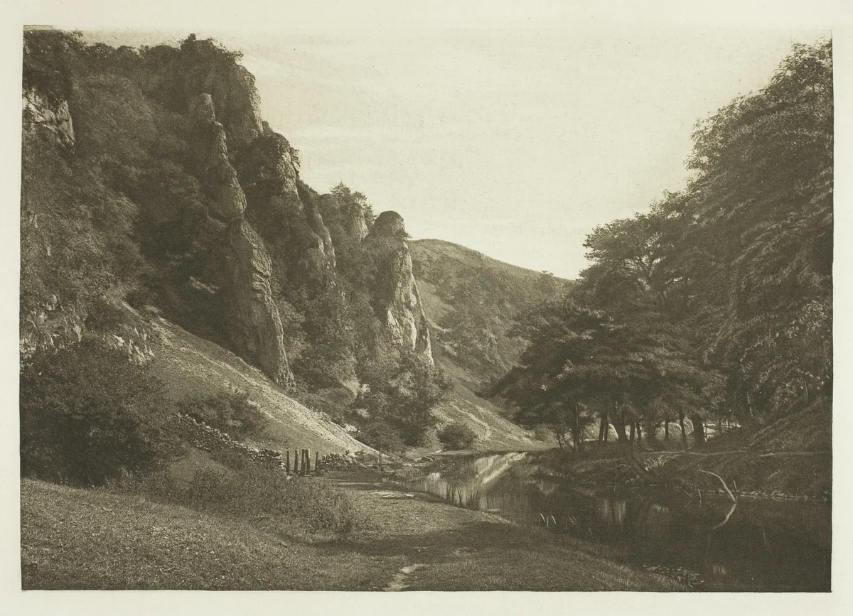 In Dove Dale by Peter Henry Emerson, print, 1880-1888