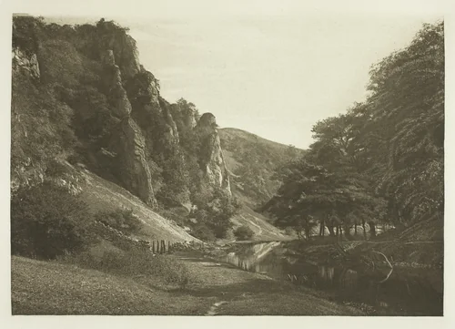 In Dove Dale by Peter Henry Emerson, print, 1880-1888