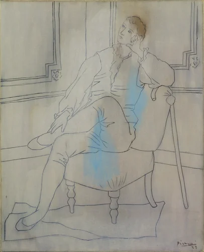 The Sigh by Pablo Picasso, painting, 1923