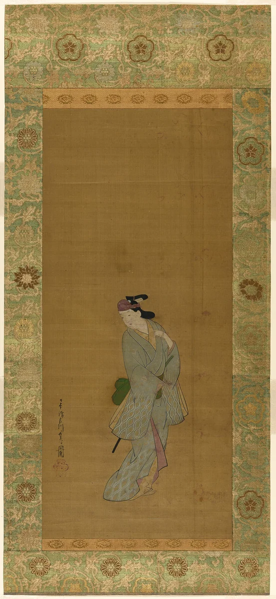 Male Figure by Miyagawa Choshun, other, 1610-1868