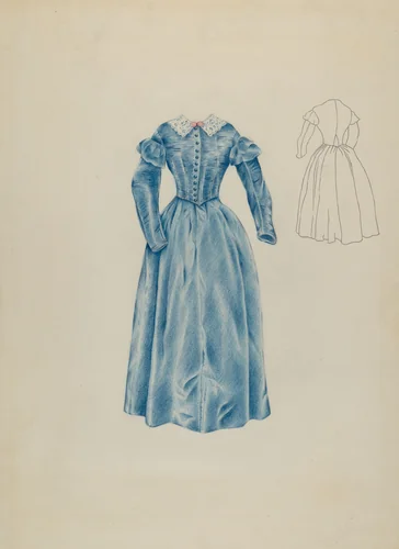 Dress by Ray Price, index of american design, 1937