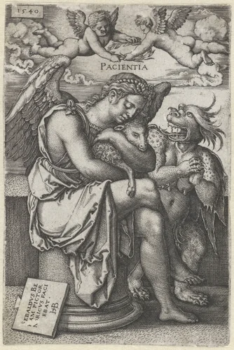 Geduld (Patientia) by Unknown, print, 1540