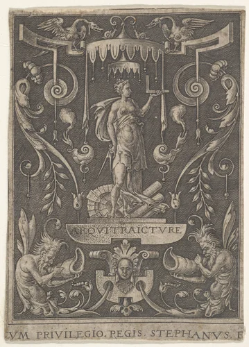 Architecture (Arquitraicture) by Etienne Delaune, print, 1540-1583