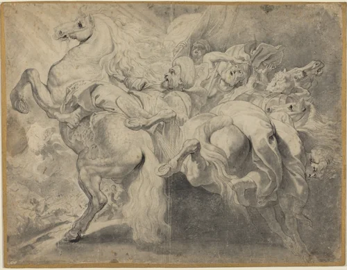 The Defeat of Sennacherib by Pieter Claesz Soutman
Sir Peter Paul Rubens, drawing, 1618-1620
