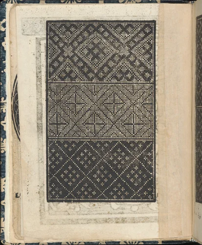 Essempio di recammi, page 7 (verso) by Giovanni Antonio Tagliente, book, 1530