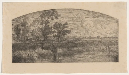 The Horse Cart (Le Chariot) by Louis Hector François Allemand, print, 1849