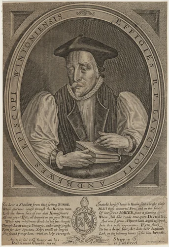 Lancelot Andrewes by John Payne, print, 1650