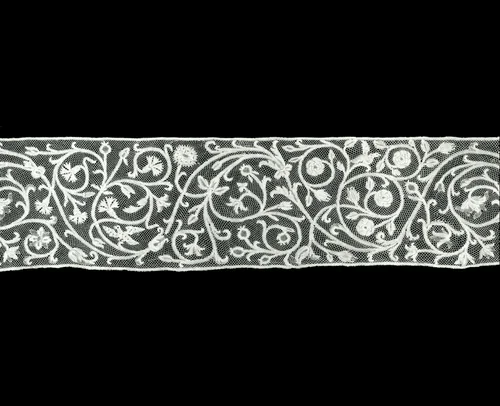 Border by Italy, Milan, textile, 1701-1750