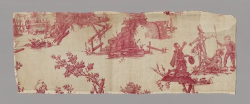 Don Quichotte (Don Quixote) (Furnishing Fabric) by Jean Jacques Lagrenèe le Jeune
Charles Nicolas Cochin l'Aîné
Magdaleine Hortenels Cochin
Jean Baptiste Haussard
Louis Silvestre l'Aîné
Charles Antoine Coypel, textile, 1780-1790
