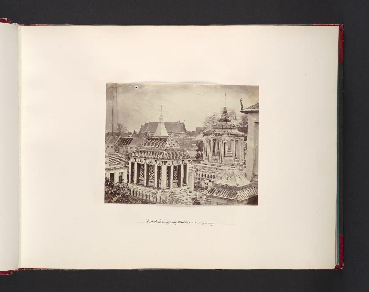 Out-Buildings in Palace Courtyards by John Thomson, photograph, 1865