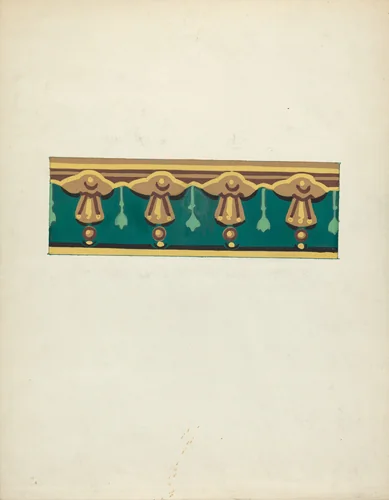 Wallpaper Border by John Garay, index of american design, 1935-1942