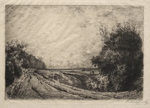La Route de la Houssoye by Auguste Louis Lepère, print, 1913