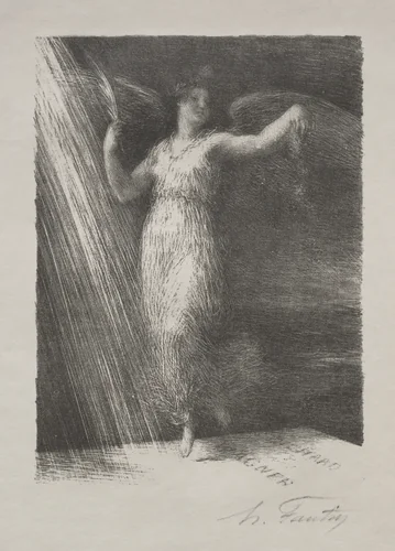 Awakening by Henri Fantin-Latour, print, 1886