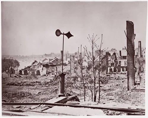 Richmond, Virginia, after Evacuation by Alexander Gardner, photograph, 1865