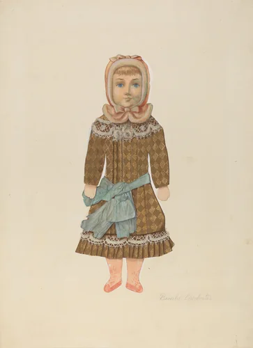 Paper Doll by Beverly Chichester, index of american design, 1937