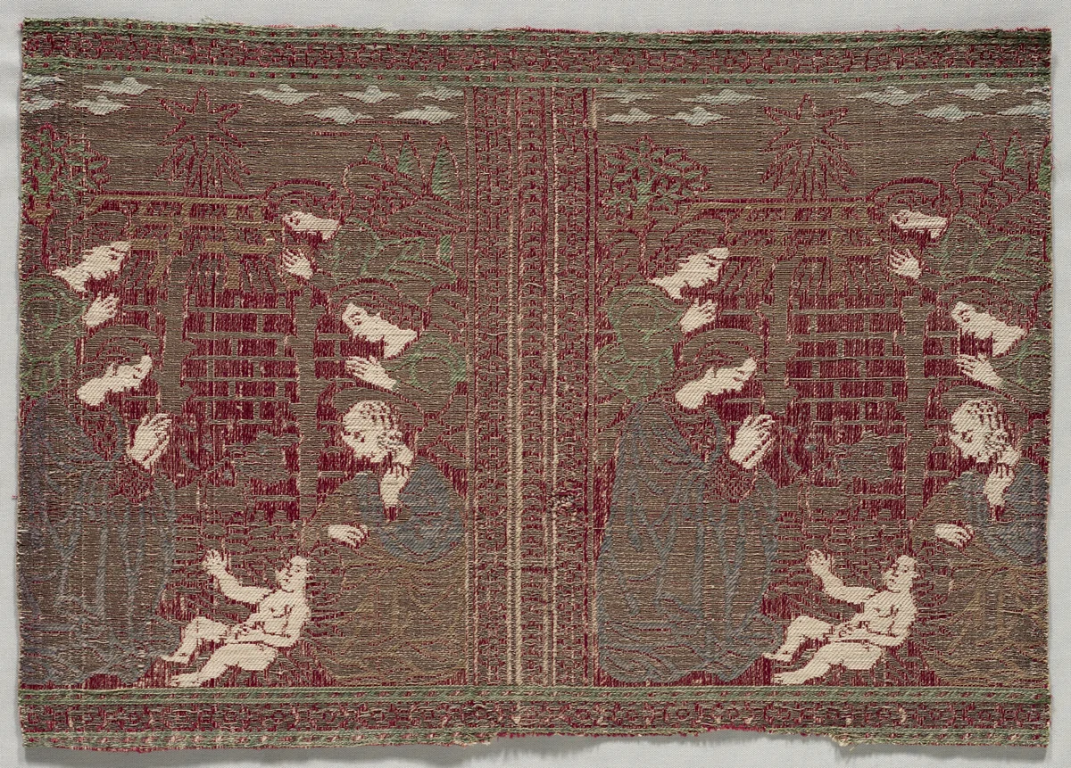Woven Strip for Ecclesiastical Parameters by Unknown, textile, 1500-1520
