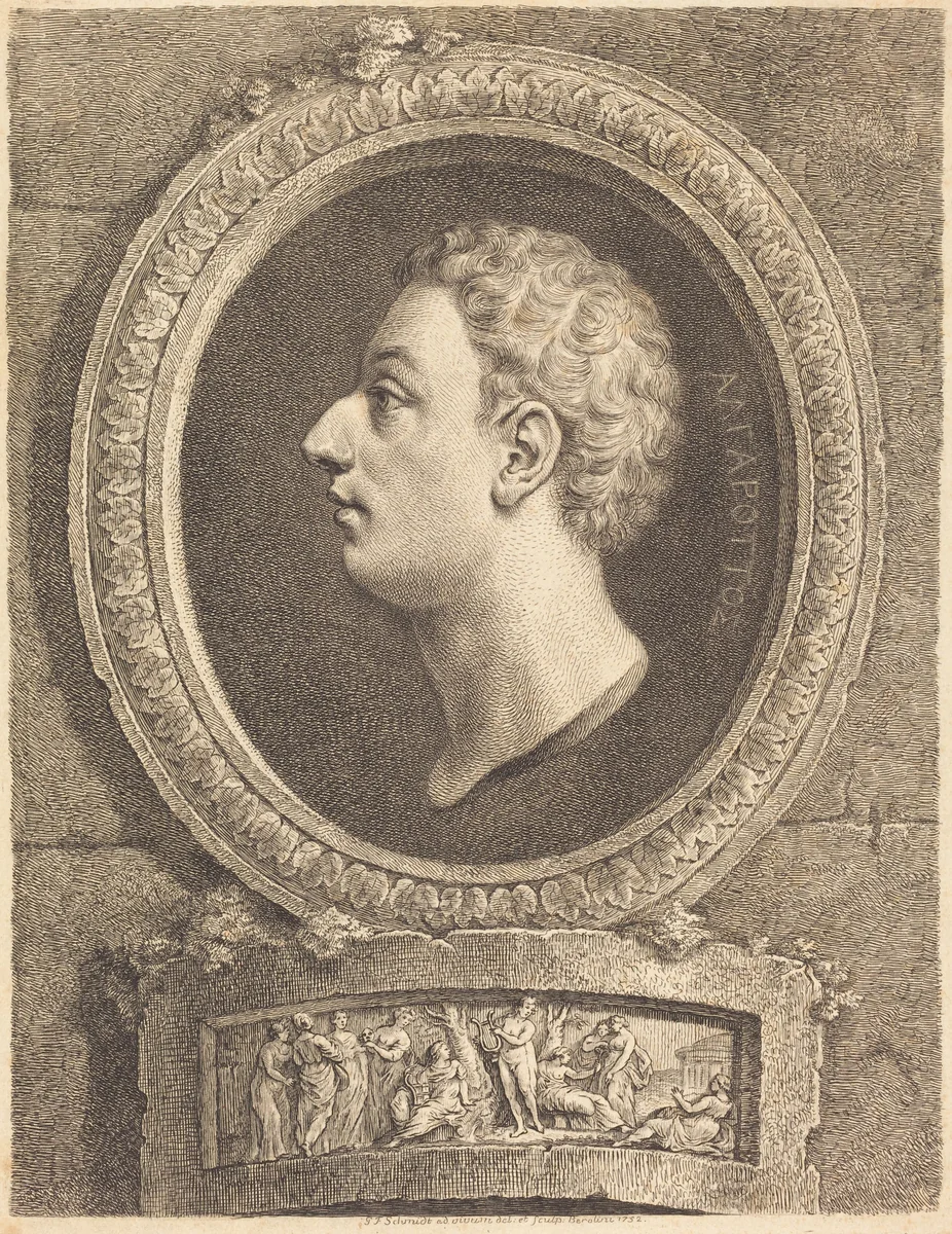 Francesco Algarotti by Georg Friedrich Schmidt, print, 1752