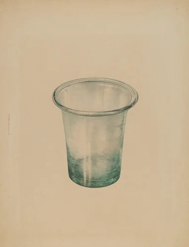 Jelly Tumbler by American 20th Century, index of american design, 1940