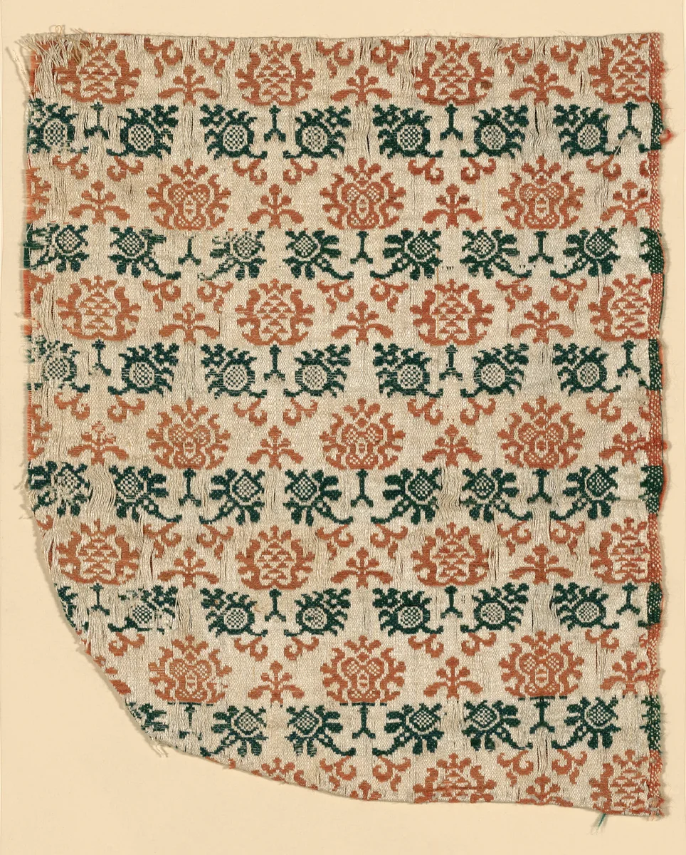 Fragment by Unidentified Artist, textile, 1601-1700