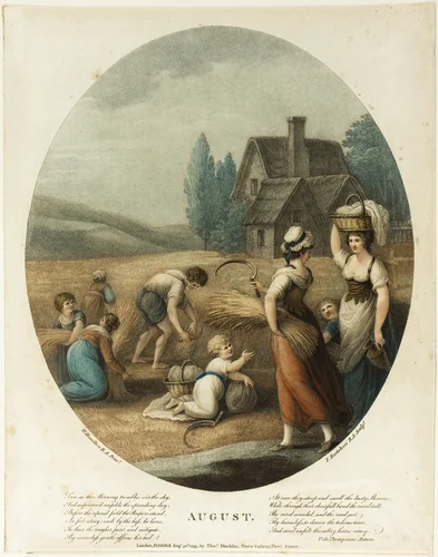 August by Francesco Bartolozzi, print, 1793