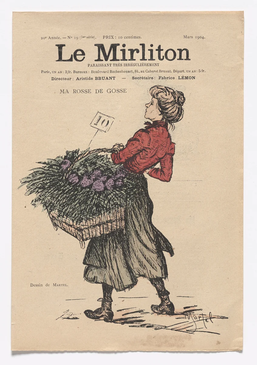 Le Mirliton, no. 19 by Martel, periodical, 1904