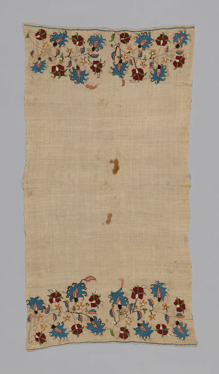 Towel/Napkin by Turkey, textile, 1601-1700