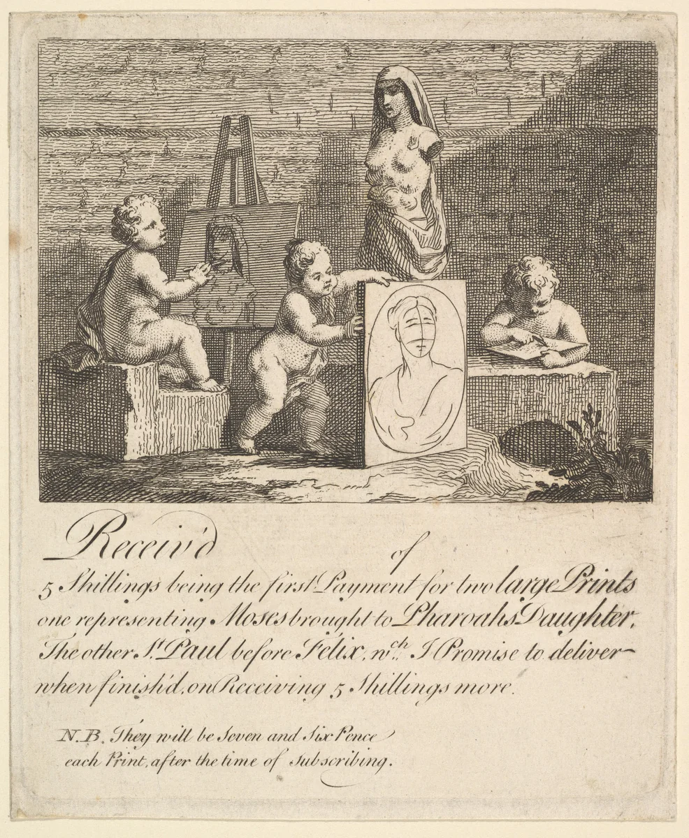 Boys Peeping at Nature by William Hogarth, print, 1751