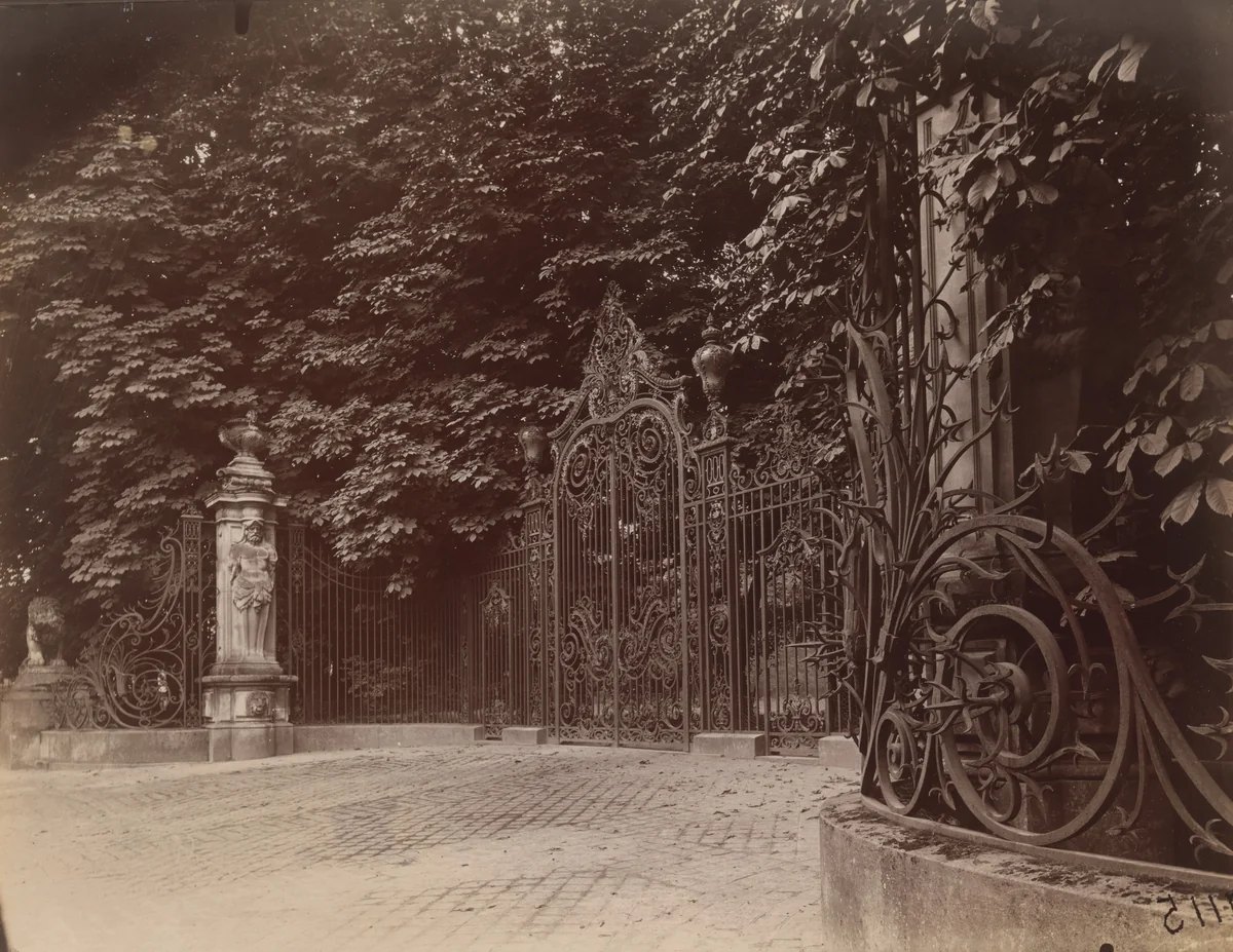 Marly-la-Machine by Eugène Atget, photograph, 1925