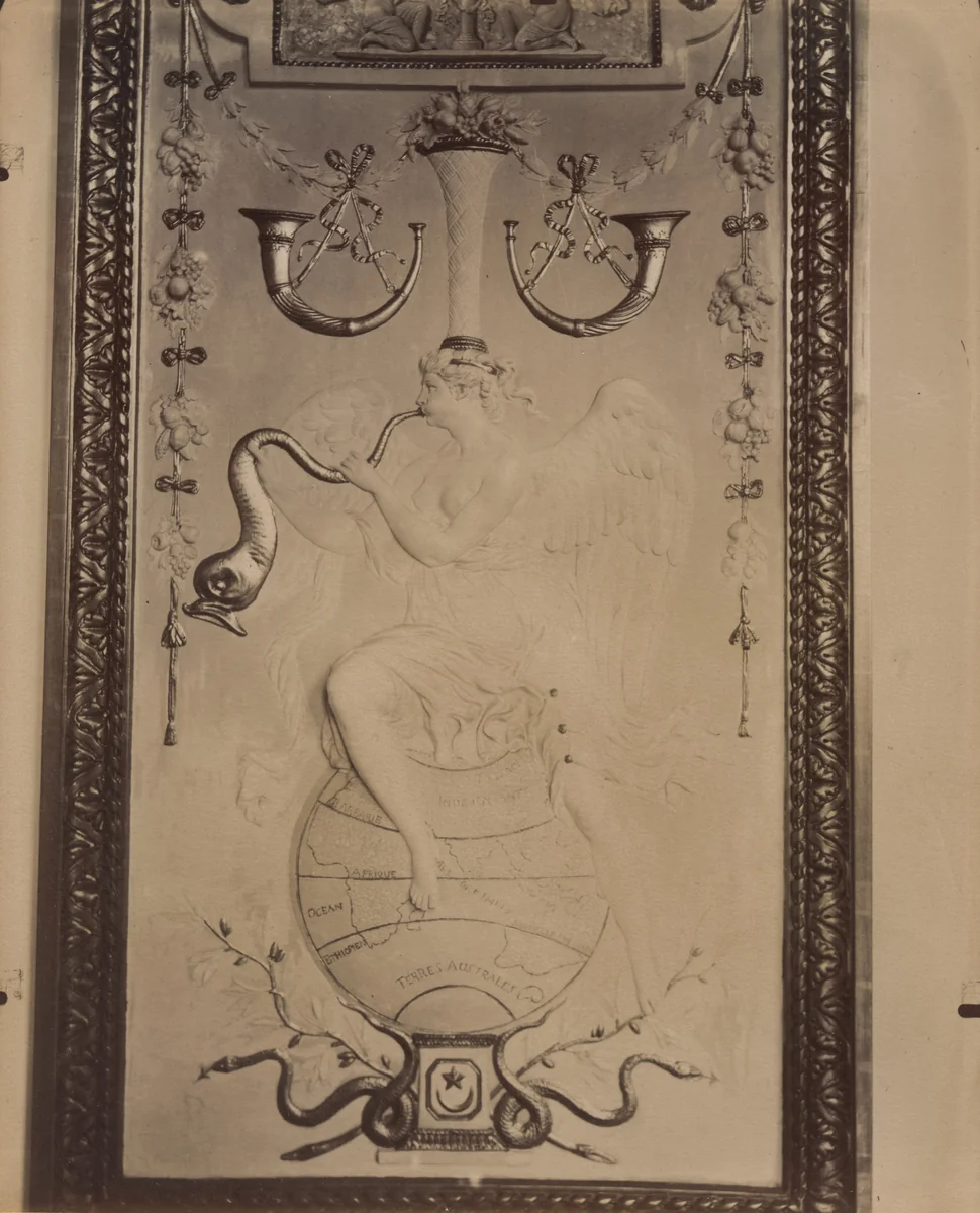 Château de Bagatelle by Eugène Atget, photograph, 1913