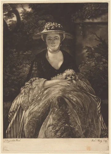 Miss Nelly O'Brien by Samuel Okey
Sir Joshua Reynolds, print, 1819-1910