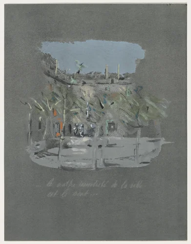 Duplicate of plate (page 55) from Mille Regrets (A Thousand Regrets) by Christian Bérard, illustrated book, 1947